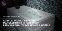 Acrylic Jacuzzi Bathtub Manufacturer in Rajasthan
