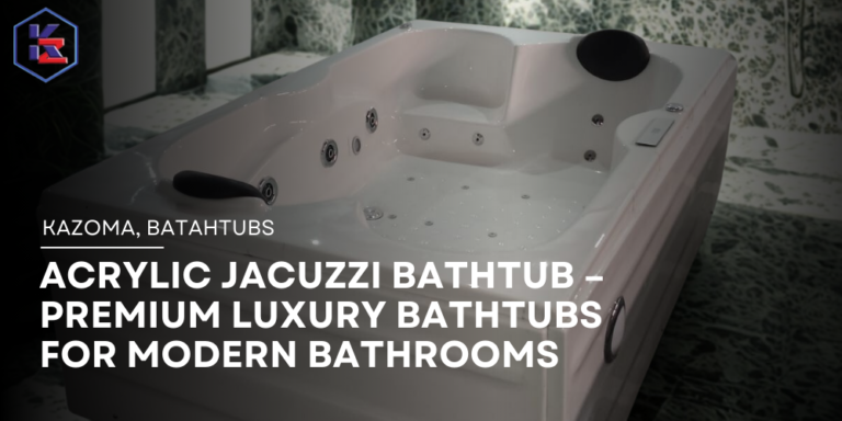 Acrylic Jacuzzi Bathtub