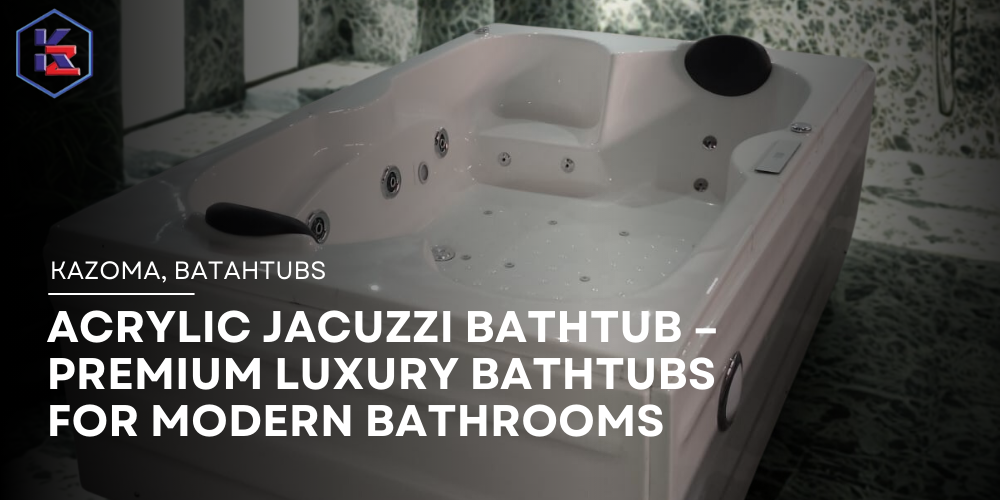 Acrylic Jacuzzi Bathtub