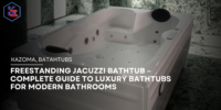Freestanding Jacuzzi Bathtub