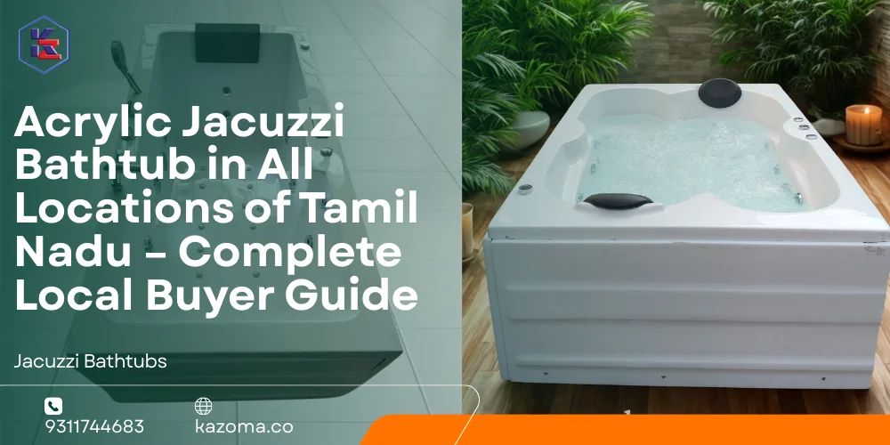 Acrylic Jacuzzi Bathtub in Tamil Nadu