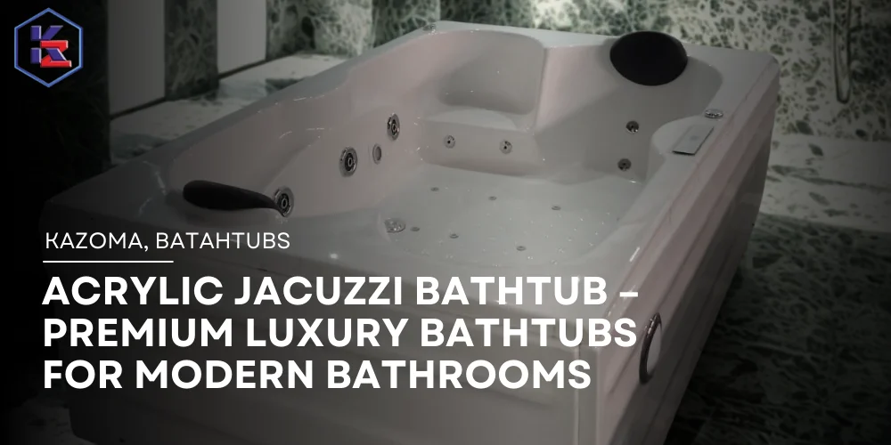 Acrylic Jacuzzi Bathtub
