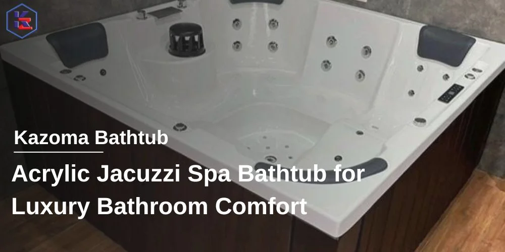 acrylic jacuzzi spa bathtub